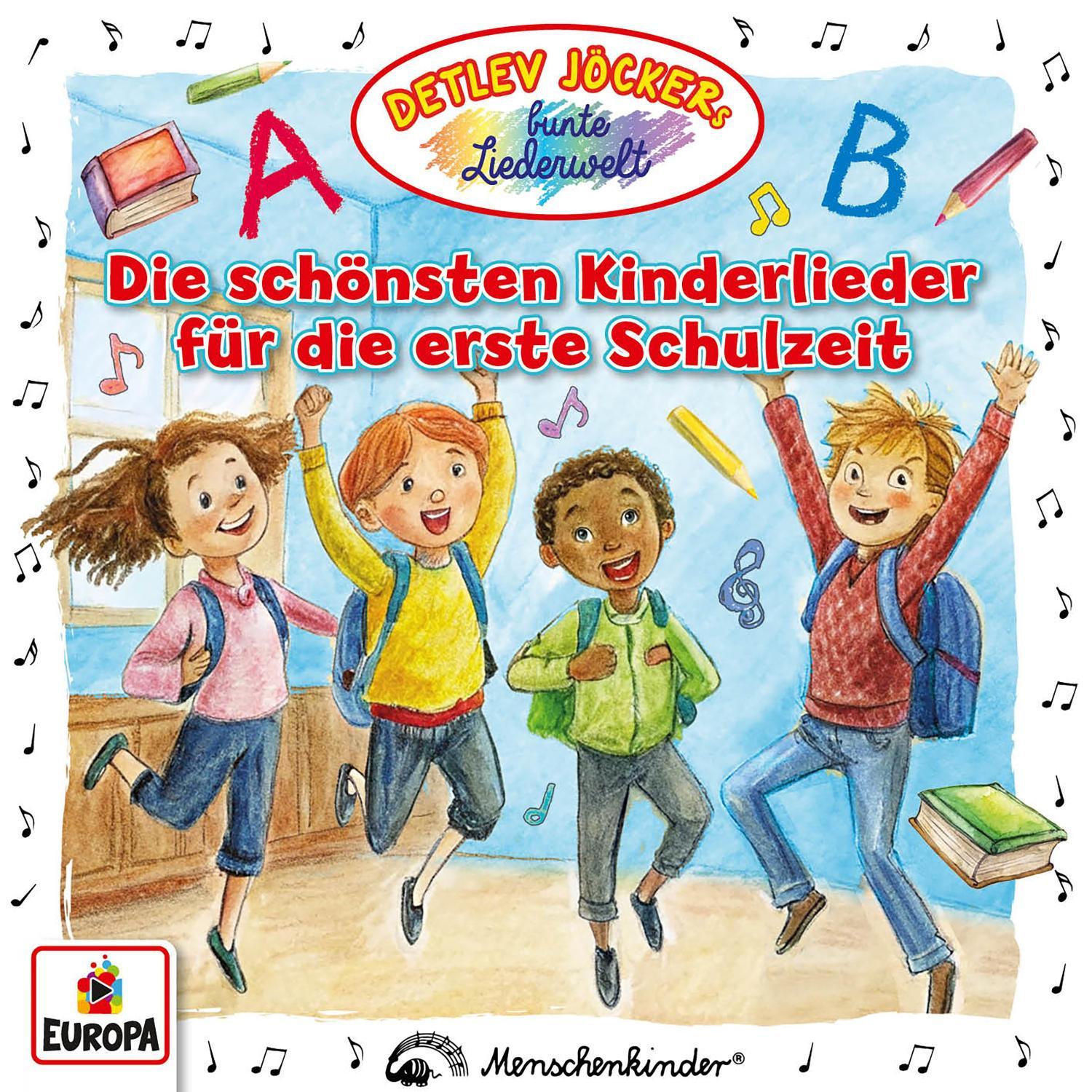 Cover für Die schönsten Kinderlieder für die erste Schulzeit