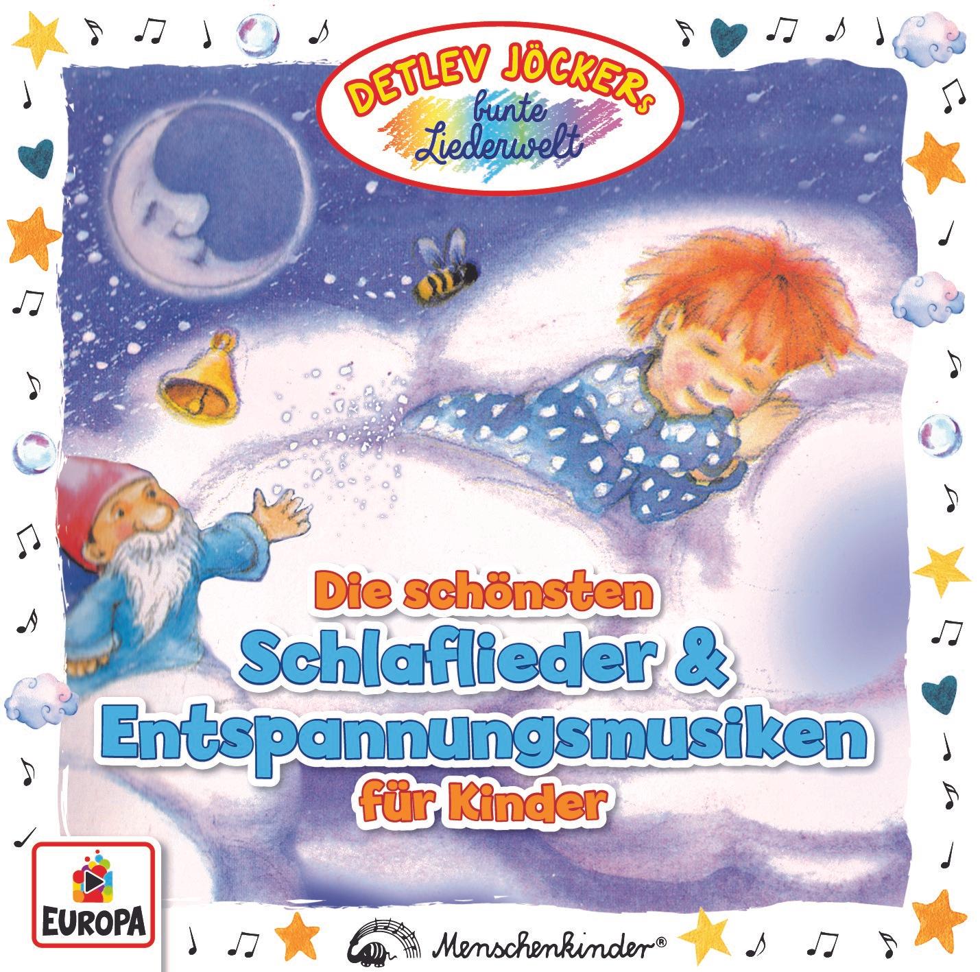 Cover für Die schönsten Schlaflieder und Entspannungsmusiken von Detlev Jöcker
